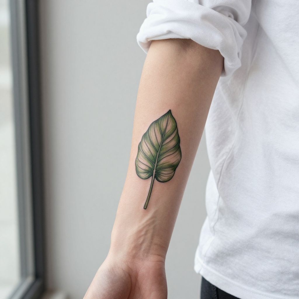 Money Plant (Pilea) Leaf