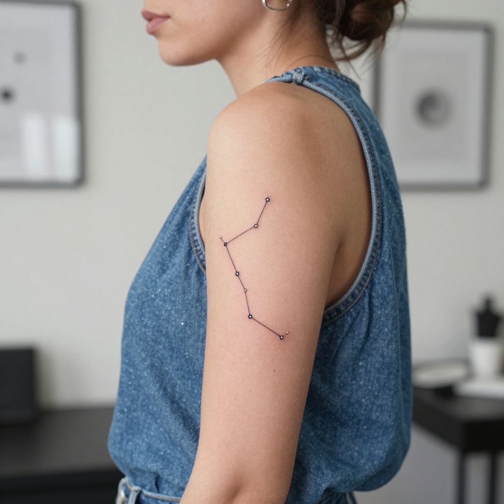 Pisces Constellation with Stars