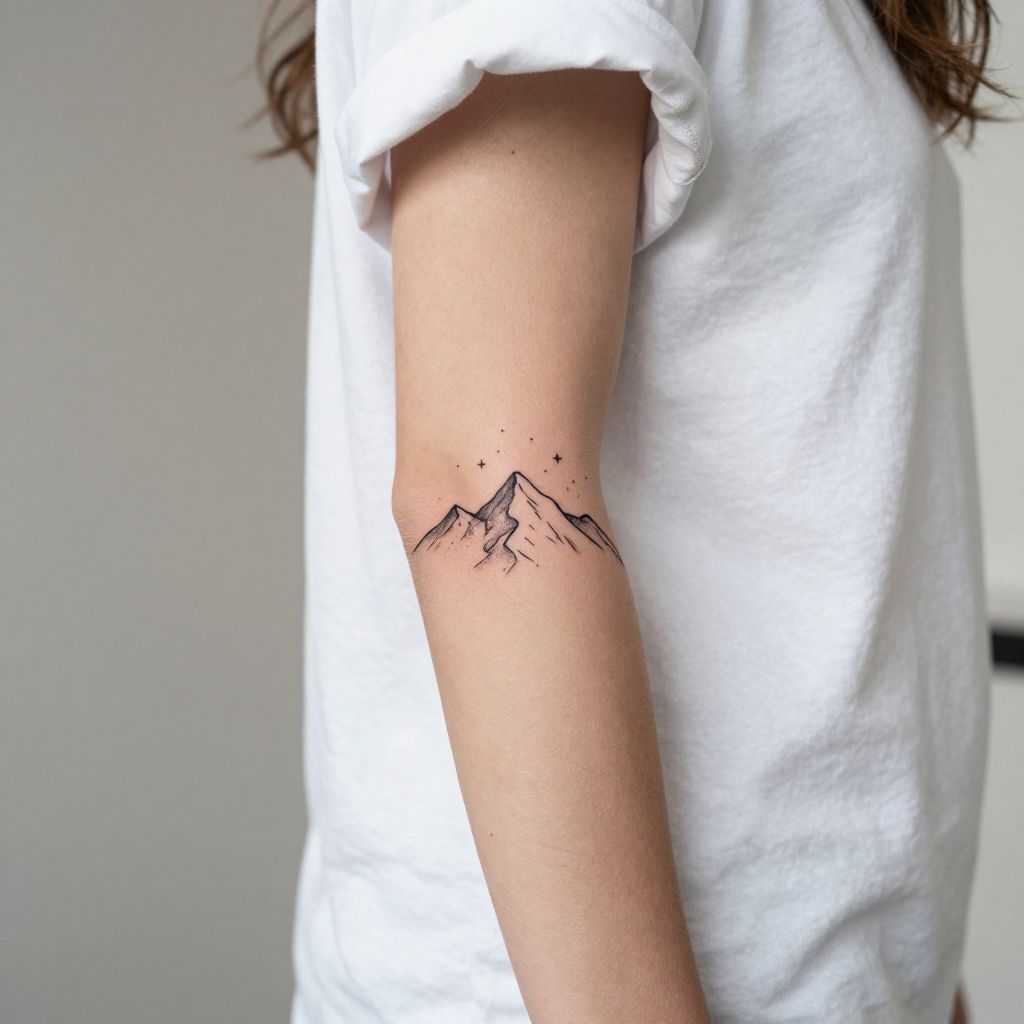 Mountain and Star