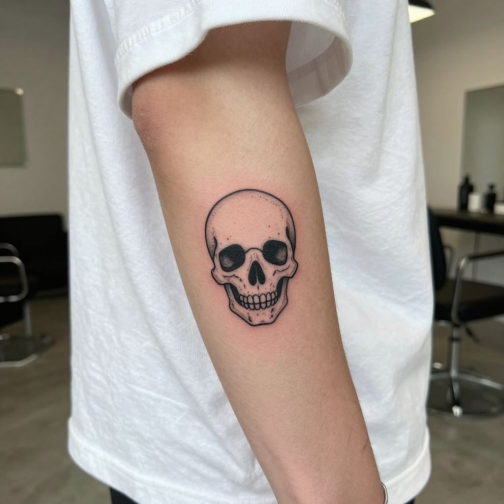 Tiny Skull Outline