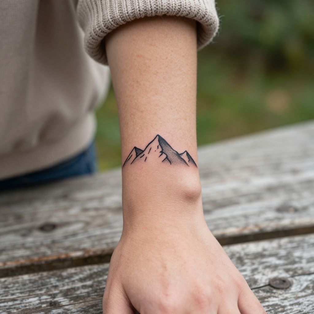 Tiny Mountain Range