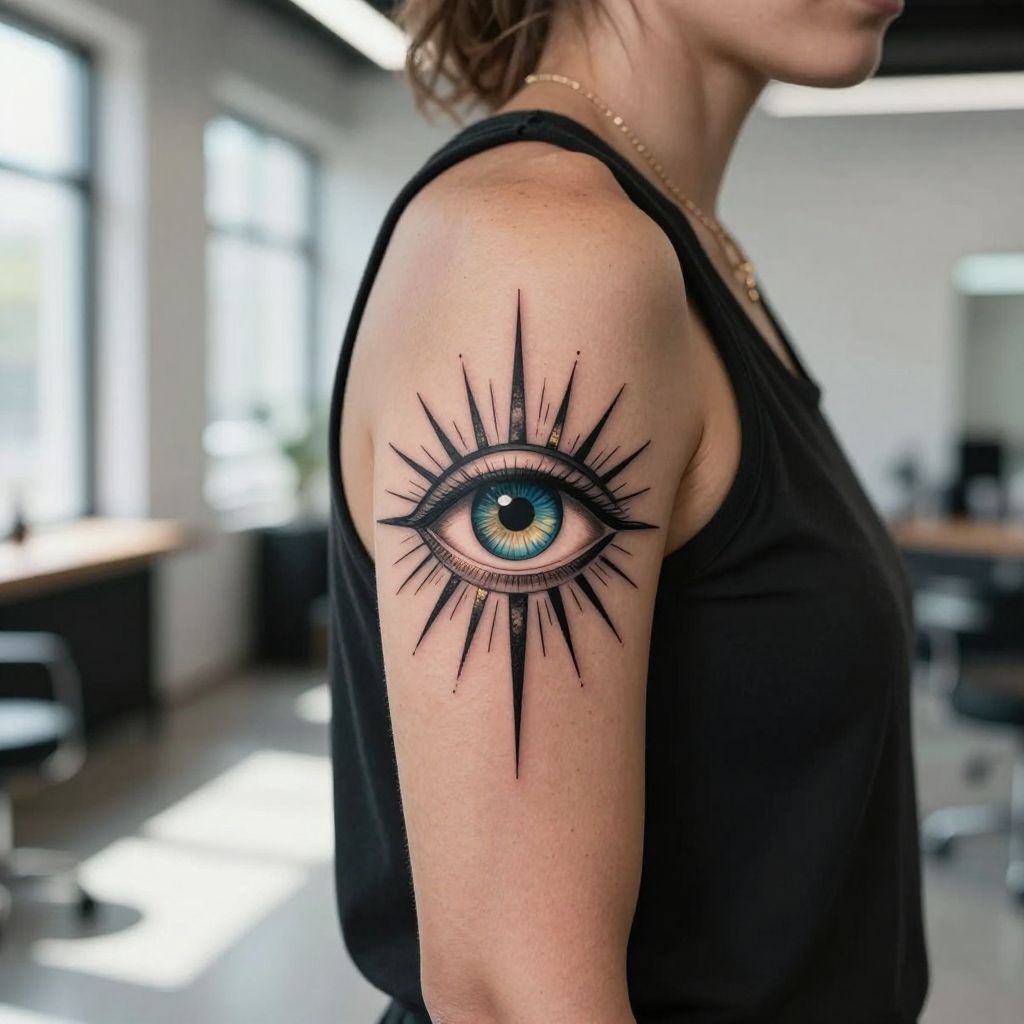 The All-Seeing Eye tattoo