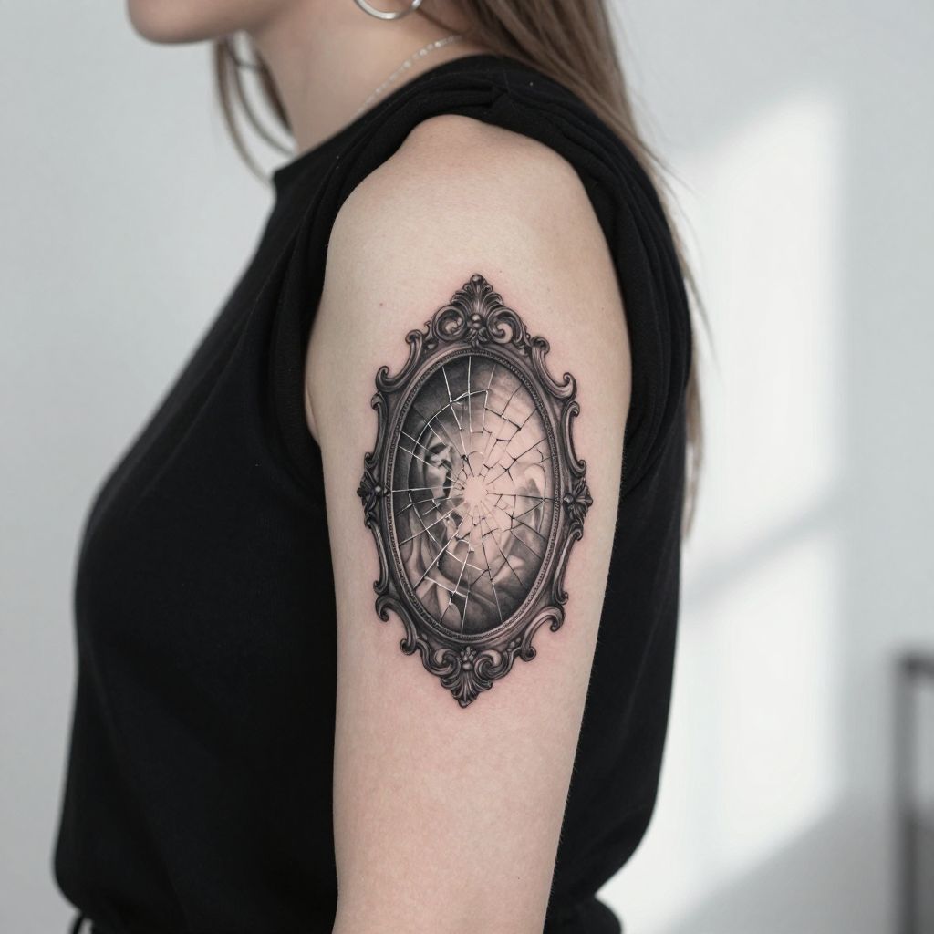 Haunted Mirror tattoo