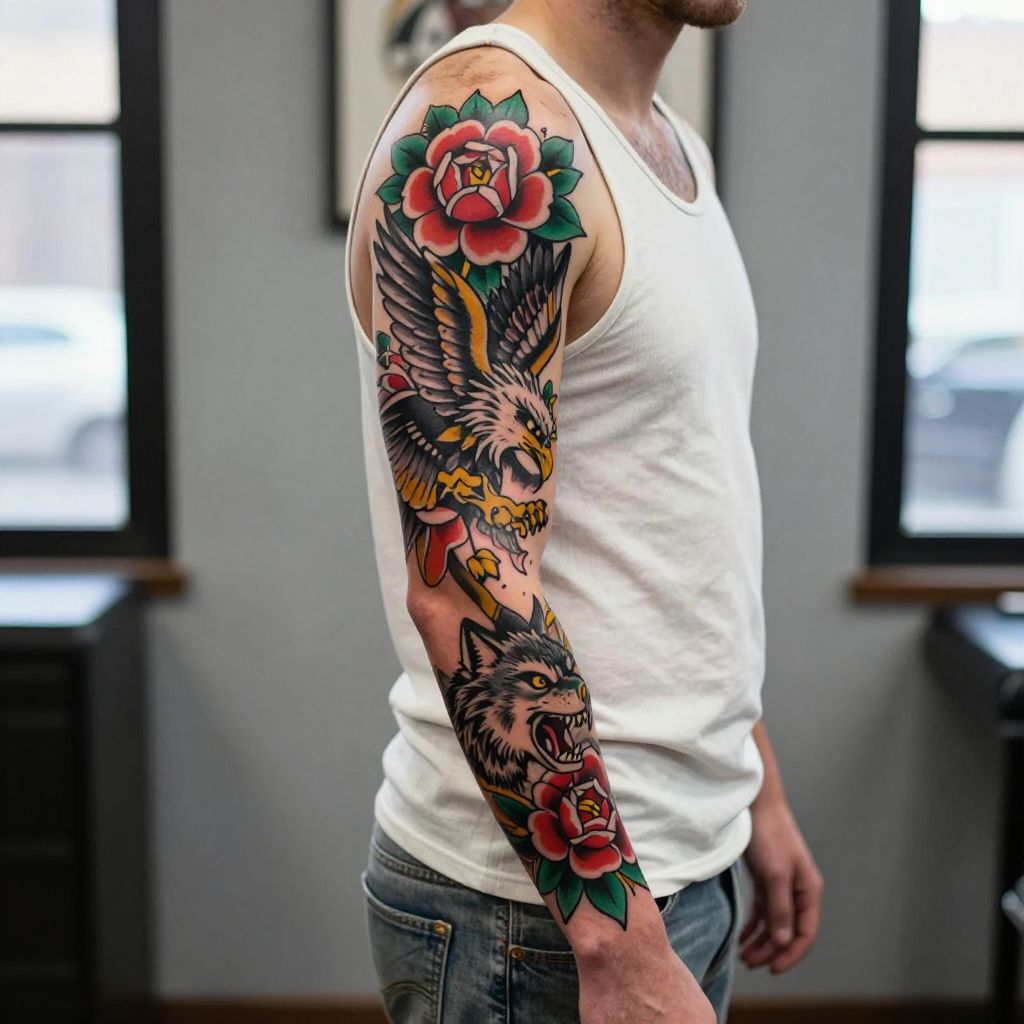 Neo-Traditional Sleeve