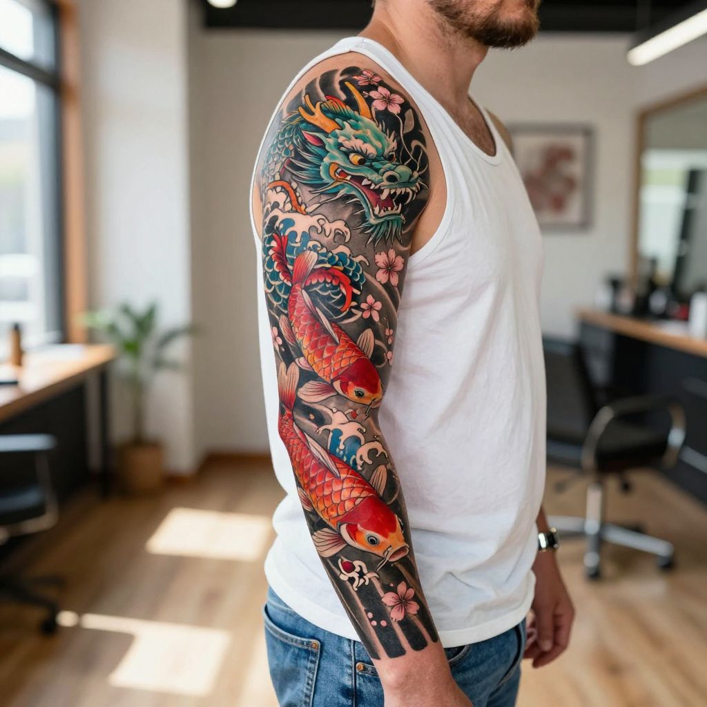 Japanese Mythology Sleeve