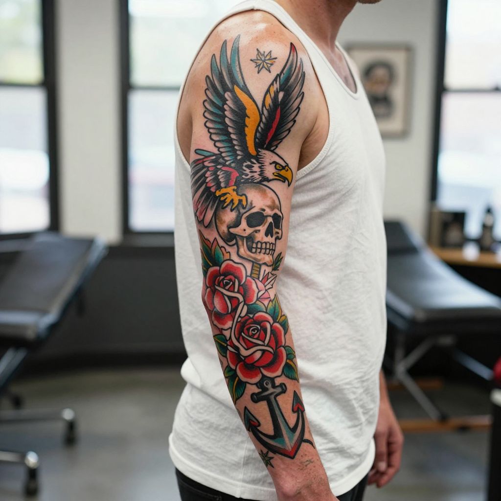 Classic Americana Sleeve
