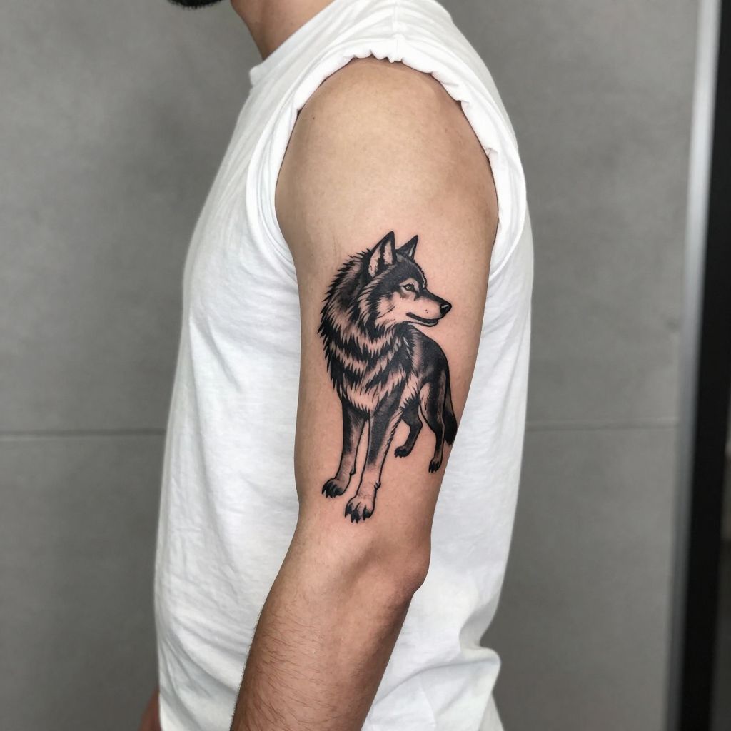 Animal Silhouette Tattoos