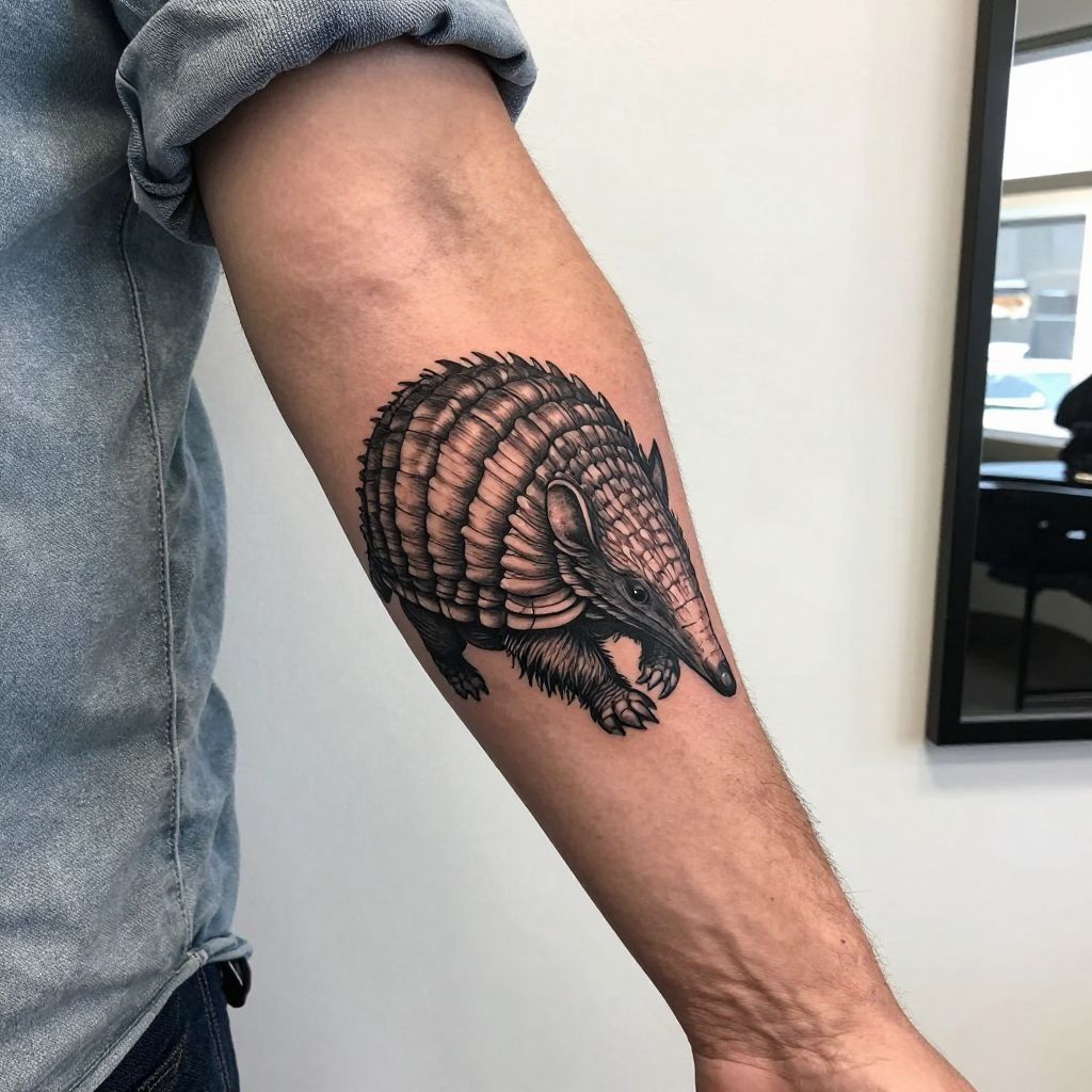Armadillo With a Twist